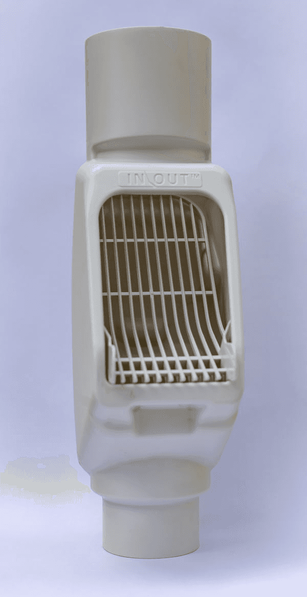 IN/OUT Debris Diverter